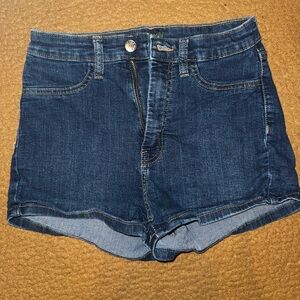 Wild Fable Dark Blue Denim Shorts